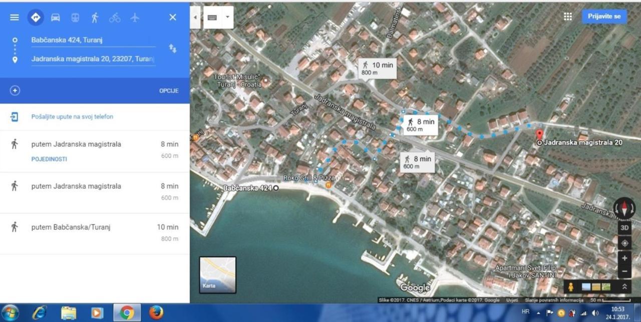 Apartman Turanj Luaran gambar